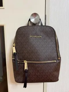 MICHAEL KORS ブラウンリュック ダストバッグ付き