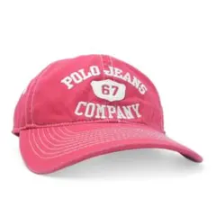 VTG RALPH LAUREN POLO JEANS キャップ レッド ラルフ