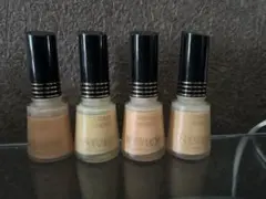 Revlon Creme Sheer ネイルカラー 4本　春色イエロー/オレンジのサムネイル