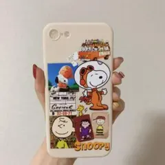 iPhone SE / 8 / 7 ソフトケース スヌーピー