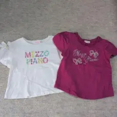 Mezzo Piano Tシャツ 2枚セット