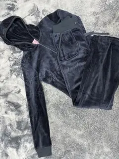 【試着のみ】サウナスーツ上下 モデルスタイル セットアップ L ジャージ ベロア