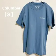 Columbia 【Ｓ】青 メンズTシャツ コロンビア　ブルー