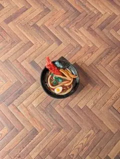 ミニチュアフード　海老味噌らーめん