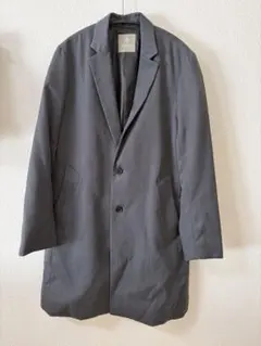 nano & CO グレー チェスターコート　ナノユニバース