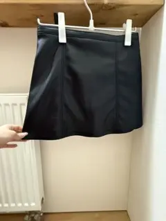 H&M レザースカート7〜9号