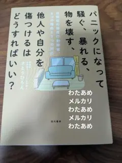 パニックになって騒ぐ、暴れる、物を壊す、他人や自分を傷つけるはどうすればいい？