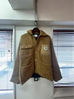 m⭐️本物⭐️Sacai Carhartt ニットジャケット　1 Sacai - Sacai X CARHARTT WIP ニット ジャケット ミシガン | HBX