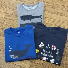 HELLY HANSEN Tシャツ 3枚セット　130