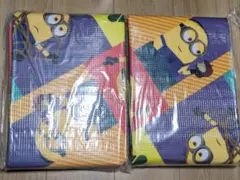 モスバーガー映画怪盗グルーのミニオン超変身コラボふわふわレジャーシート未使用新品