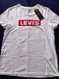 LEVI'S ロゴプリント 半袖Tシャツ ホワイト М　新品のサムネイル