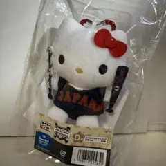 タイトーくじ　サンリオ＆侍ジャパン　D賞　ハローキティ　応援