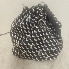 レスポートサック スヌーピー　ジオメトリックトート 巾着【美品】