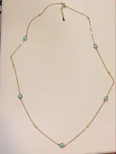 高品質ターコイズネックレス