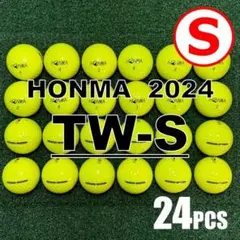 【S174】HONMA TW-S 黄 2024年 ロストボール 24球