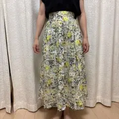 joint spaceフレアスカート ロング丈のサムネイル