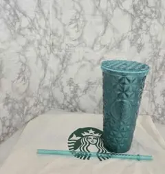 c*e様 スタバ ステンレスコールドカップタンブラー ターコイズブルー 