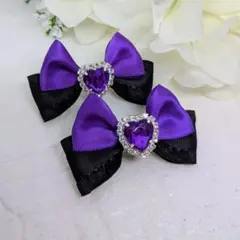 キッズヘアゴム　リボン２０