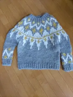 SHIPS ノルディック柄セーター