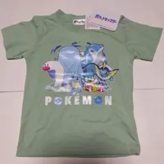 ポケモン Tシャツ 　100cm　キャラクターTシャツ　水タイプ　シャワーズ