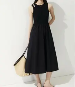 h&m フレアスカートワンピースM