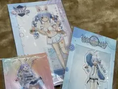 兎田ぺこら　アクリルスタンド　3種