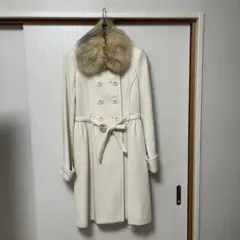 BURBERRY BLUE LABEL コート 白