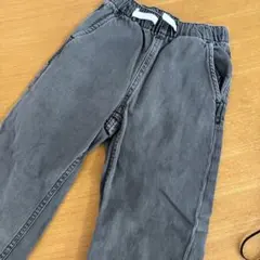 H&Mキッズ ロングパンツ グレー デニムパンツ120cmのサムネイル