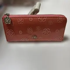 CLATHAS クレイサス長財布 エナメル 花柄 ピンクのサムネイル