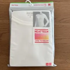 ユニクロ　ヒートテック　長袖　ホワイト