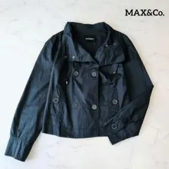 MAX&CO マックスアンドコー ライトアウター ブルゾン ネイビー 42のサムネイル