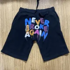 never broke again ハーフパンツ　M
