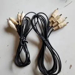 RCAオーディオケーブル 4本セット