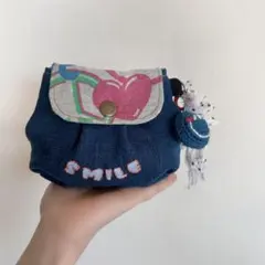 144♡デニムリメイクポーチ