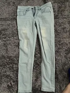 薄い青 スキニージーンズ Sサイズ