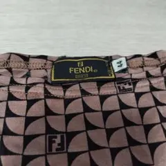 フェンディFENDI 幾何学模様 フレンチスリーブヴィンテージ 44のサムネイル