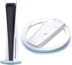 【新型】ps5 スタンド （ネジ付） プレステ5 スタンド 縦置き， For