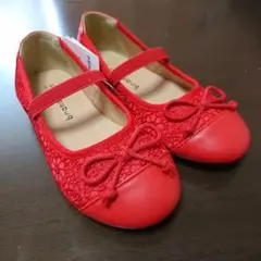 ブランシェス レースバレエシューズ