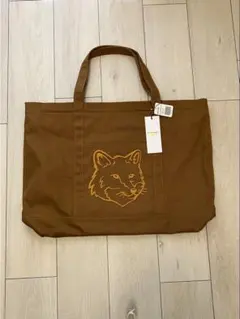 完売品Maison Kitsune メゾンキツネ トラベル ボストン バッグ - メルカリ