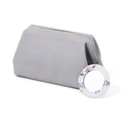 【最終値下 削除予定】【美品】フランフラン ヴィヴィ ワイヤーポーチ グレー