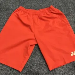 YONEX レッド パンツ Sサイズ