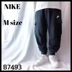 NIKE ナイキ テーパード スウェットカーゴパンツ ブラック 黒 メンズ M