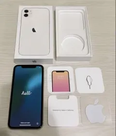 iPhone 11 64GB SIMフリー　ホワイト