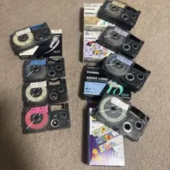 ミニオン様専用　9ミリ4本　CASIO ネームランドテープ