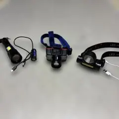 ヘッドライト ハンディライト 懐中電灯のサムネイル
