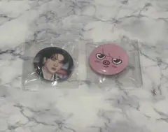 ストレイキッズ 5-STAR ソウルコン チャンビン 缶バッジ 2個セット