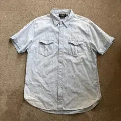 RRL デニム　シャンブレー　半袖シャツのサムネイル