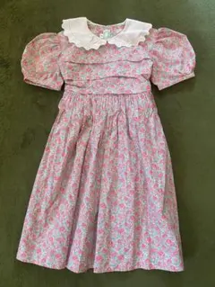 リバティ花柄ワンピース　ヴィンテージのサムネイル