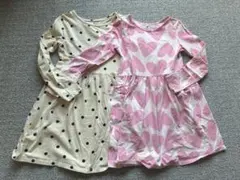 H&M ワンピース　120 2枚セット まとめ売り