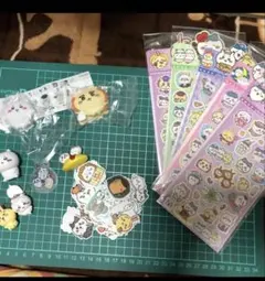 いろいろなちいかわ キーホルダー はさむんです シールセット